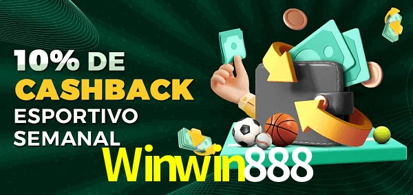 10% de bônus de cashback na Winwin888